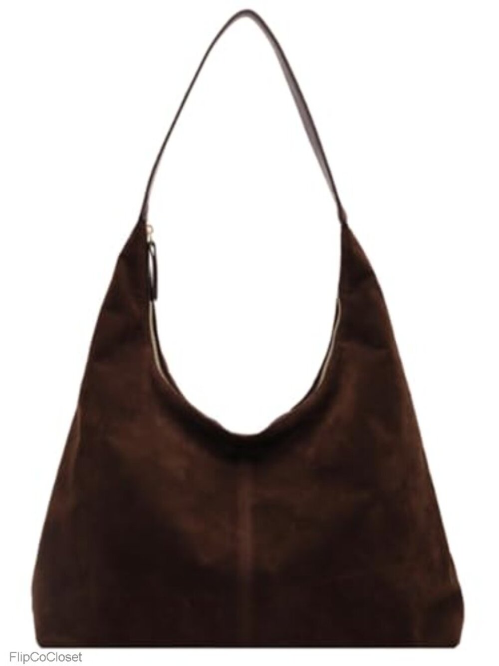 Faux Suede Shoulder Purse Bag Women Tote Hobo Handbag